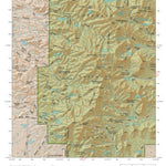 Coronado National Forest Quadrangle: APACHE PEAK Preview 1