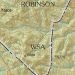 Coronado National Forest Quadrangle: BLACK POINT Preview 3