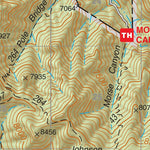 Coronado National Forest Quadrangle: CHIRICAHUA PEAK Preview 3