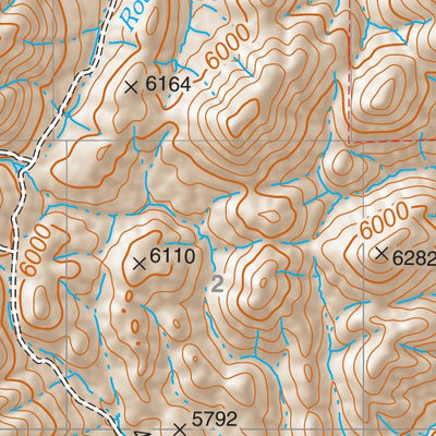 Coronado National Forest Quadrangle: MOUNT BALDY Preview 3