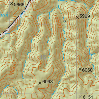 Coronado National Forest Quadrangle: SKELETON CANYON Preview 3