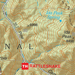 Coronado National Forest Quadrangle: RUSTLER PARK Preview 2