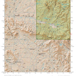 Coronado National Forest Quadrangle: PEDREGOSA MOUNTAINS WEST Preview 1
