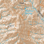 Coronado National Forest Quadrangle: PEDREGOSA MOUNTAINS WEST Preview 3