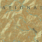 Coronado National Forest Quadrangle: PORTAL PEAK Preview 2