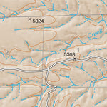 Coronado National Forest Quadrangle: CLANTON DRAW Preview 2