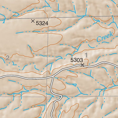 Coronado National Forest Quadrangle: CLANTON DRAW Preview 2