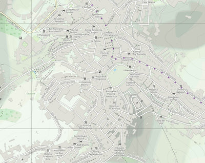 Sienna Tourist Street Map Preview 1