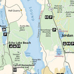 Arcadia National Park - NPS Map - Hike Maine Preview 2