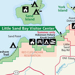Apostle Islands National Park - NPS Map - Canoe Wisconsin Preview 3