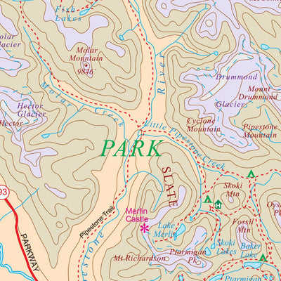 Banff National Park, Alberta 1:240,000 - ITMB Preview 2