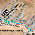 Lower Roaring Fork River Colorado Fishing Map - Fish Colorado Preview 3