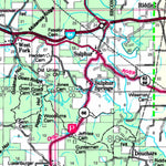 Hoosier NF Forest Visitor Map - Tell City Ranger District Preview 3