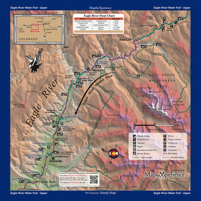 Eagle River Colorado Fishing Map Bundle - Fish Colorado Preview 1