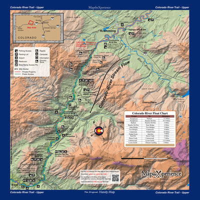Colorado River Colorado Fishing Map Bundle - Fish Colorado Preview 1