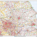 XYZ Postcode Sector Map - (S13) - Yorkshire Preview 1