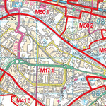 XYZ Postcode Sector Map - (G3) - Manchester - M Preview 2