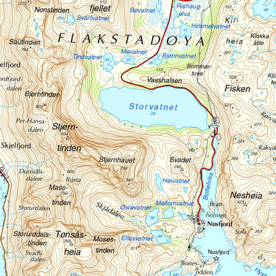 Norway 1:50k Map 41 Preview 3