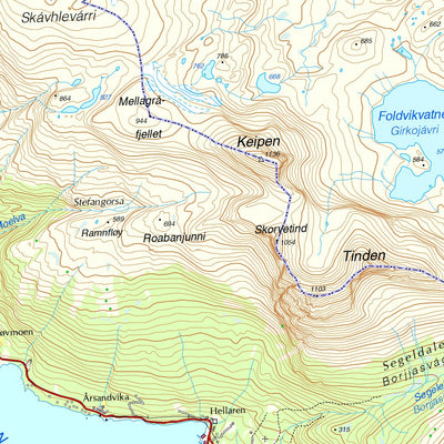 Norway 1:50k Map 44 Preview 2