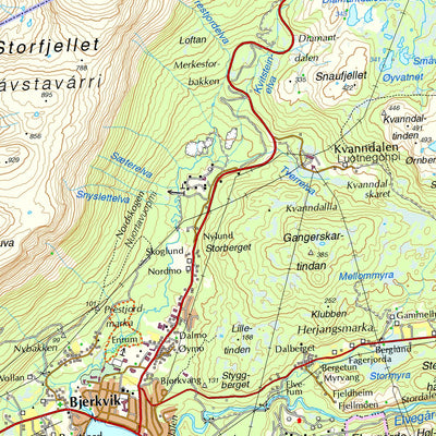 Norway 1:50k Map 44 Preview 3