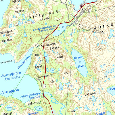 Norway 1:50k Map 55 Preview 3