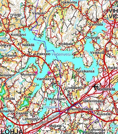 Finland Topo 1:250k (South) Preview 1