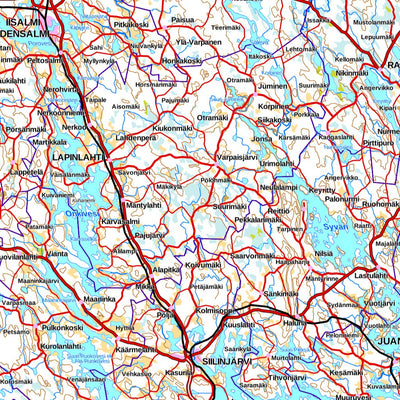 Finland 1:500k Topo Preview 3