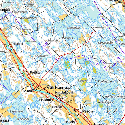 Finland 1:100k Map 10 Preview 3