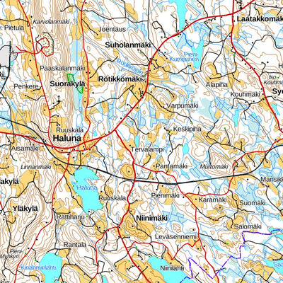 Finland 1:100k Map 15 Preview 3