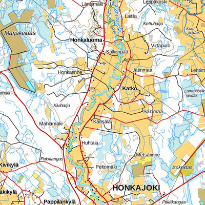 Finland 1:100k Map 17 Preview 2