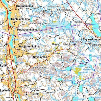 Finland 1:100k Map 17 Preview 3