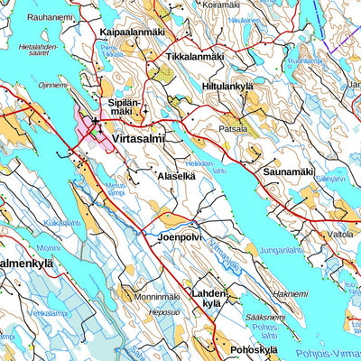 Finland 1:100k Map 19 Preview 2