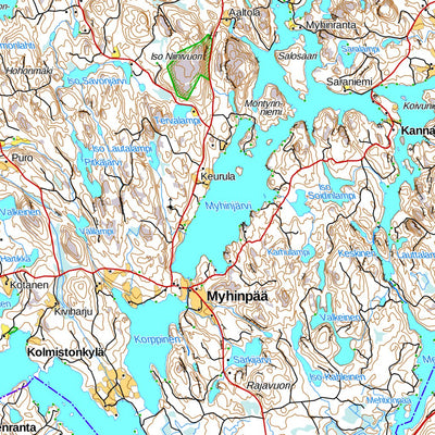 Finland 1:100k Map 19 Preview 3