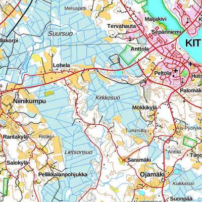 Finland 1:100k Map 20 Preview 2