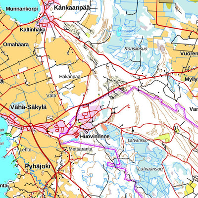 Finland 1:100k Map 22 Preview 2