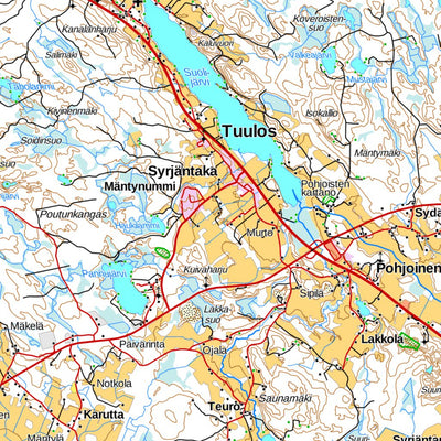 Finland 1:100k Map 23 Preview 2