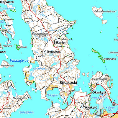 Finland 1:100k Map 24 Preview 2