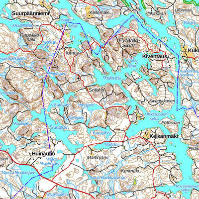 Finland 1:100k Map 25 Preview 3