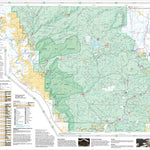 Medicine Bow National Forest Visitor Map - Snowy Range (South Half) Preview 1