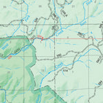 Medicine Bow National Forest Visitor Map - Snowy Range (South Half) Preview 2