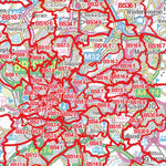 XYZ Postcode Sector Map - (S6) - Severn Estuary Preview 3