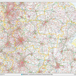 XYZ Postcode Sector Map - (S11) - Lincolnshire & Derbyshire Preview 1