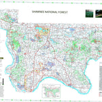Shawnee NF Forest Visitor Map Preview 1