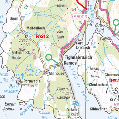 XYZ Postcode Sector Map - (S17) - Scottish Central Belt West Preview 2