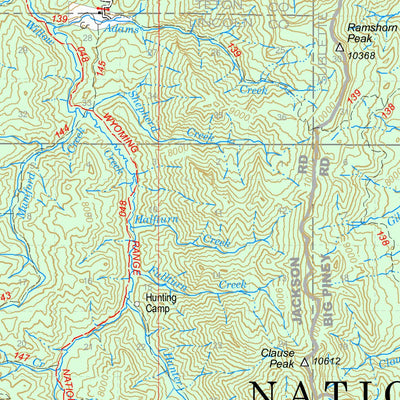 Bridger-Teton National Forest Big Piney, Greys River & Kemmerer Ranger Districts North Half 2014 200 Preview 3