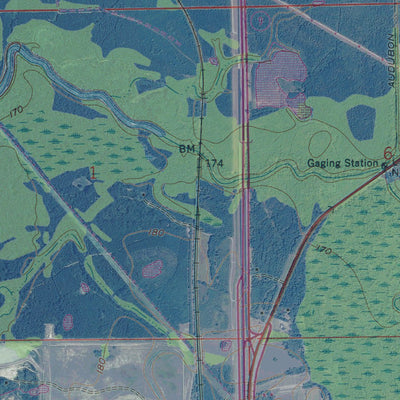 AL-MONTGOMERY SOUTH: GeoChange 1955-2012 Preview 2