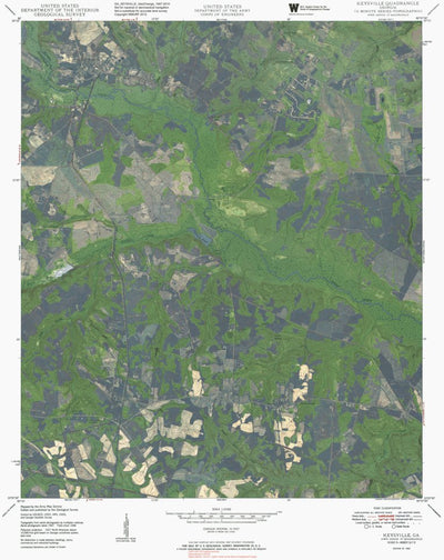 GA-KEYSVILLE: GeoChange 1947-2010 Preview 1