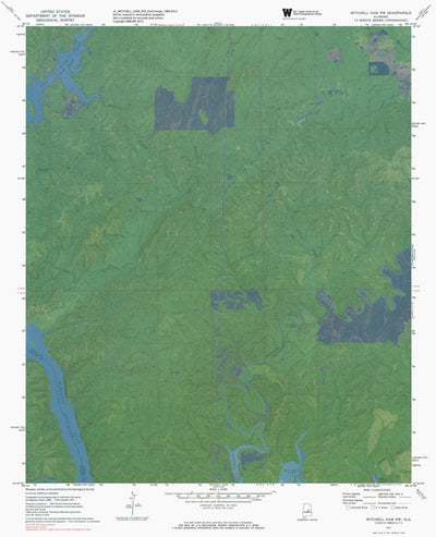 AL-MITCHELL DAM NW: GeoChange 1969-2012 Preview 1
