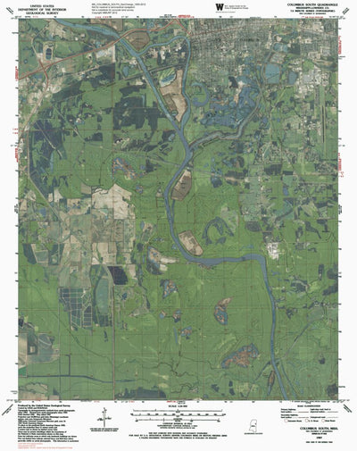 MS-COLUMBUS SOUTH: GeoChange 1955-2012 Preview 1