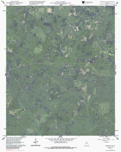 GA-WARTHEN NW: GeoChange 1958-2010 Preview 1
